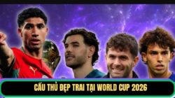 Top Cầu Thủ Đẹp Trai Tại World Cup 2026 Theo Tỷ Lệ Vàng